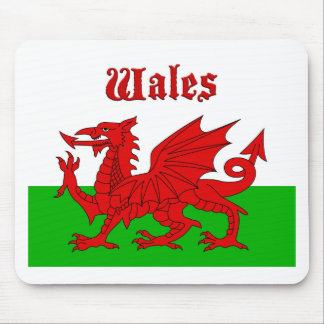Mousepad Welsh Flag Wales