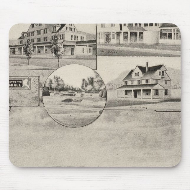 Mousepad Wentworth Hall, Cottages (Frente)