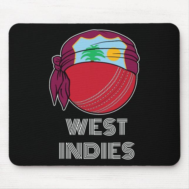 Mousepad West Indian Cricket Fans Shirt Fans Gift West Indi (Frente)