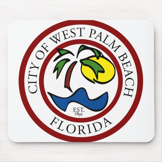 Mousepad West Palm Beach Flórida (Frente)