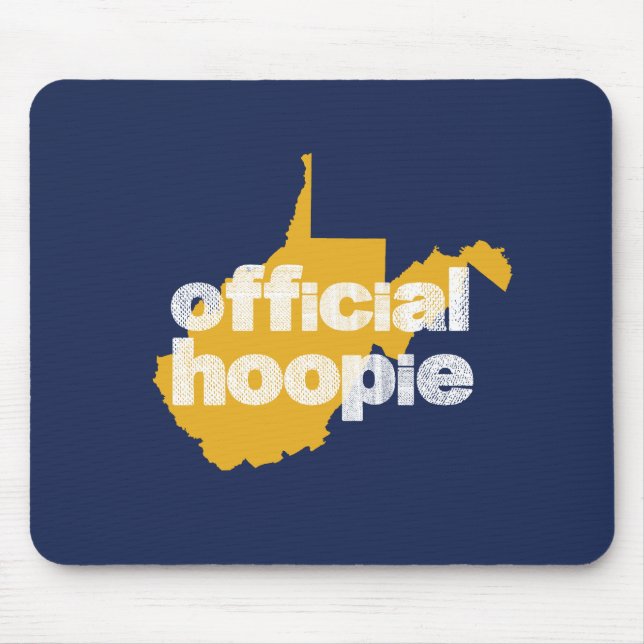 Mousepad West Virginia Hoopie Mountaineer Funny (Frente)