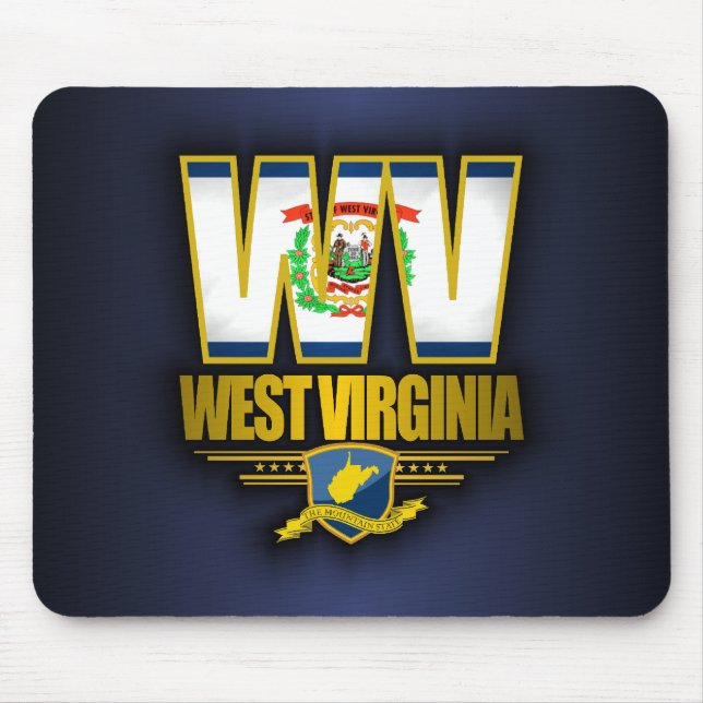 Mousepad West Virginia (WV) (Frente)