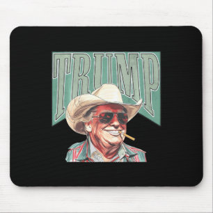Mousepad Western Make America Excelente Trump Pai 1