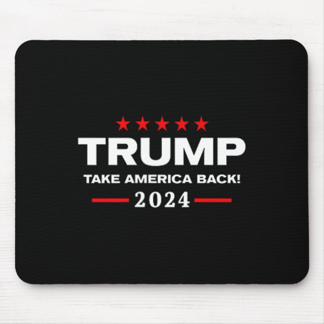 Mousepad Western Trump Cowboy Que Você Perdeu Trump 2024 Us (Frente)