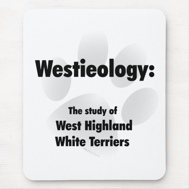 Mousepad Westieologia (Frente)