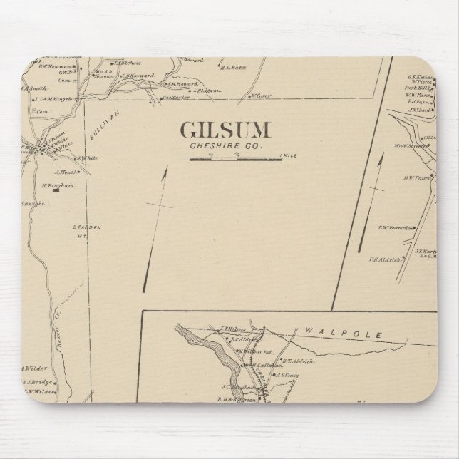 Mousepad Westmoreland, Gilsum (Frente)