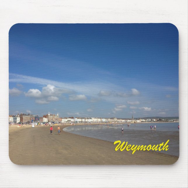 Mousepad Weymouth Beach (Frente)