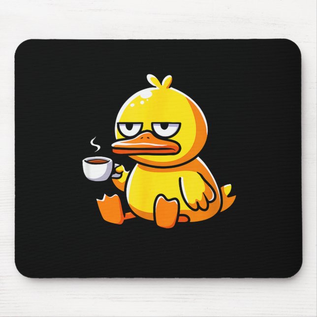 Mousepad What The Duck Owner I Love Ducks Lover Funny Rubbe (Frente)