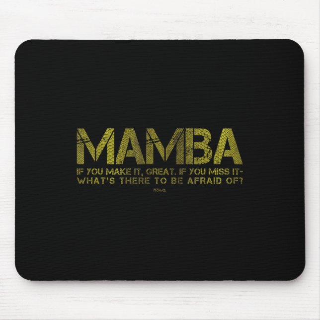 Mousepad What's There To Be Afraid Of_ Basketball Court Mot (Frente)