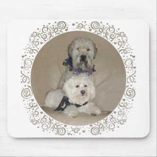 Mousepad Wheaten Terrier e Havanese