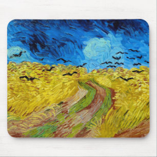 Mousepad Wheatfield com Crows, Van Gogh