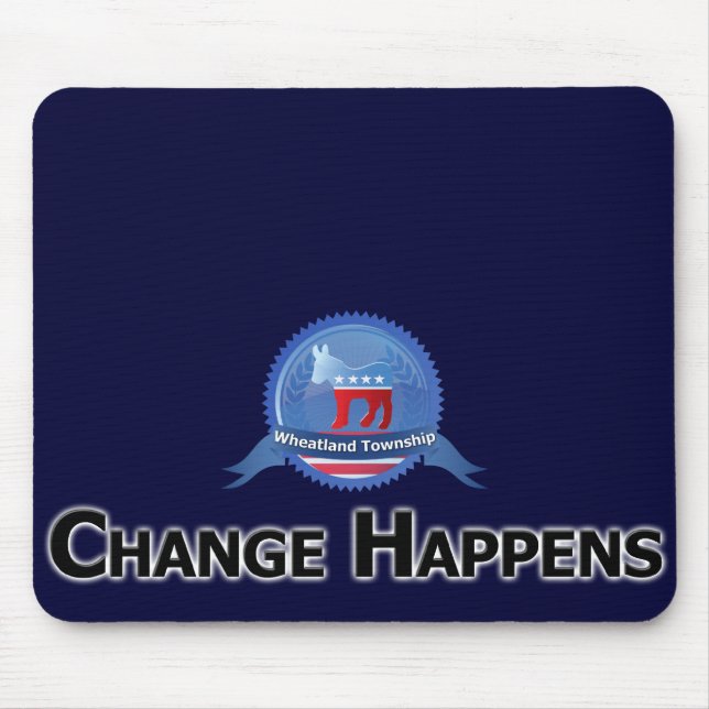 Mousepad Wheatland Democratas - tapete do rato (Frente)