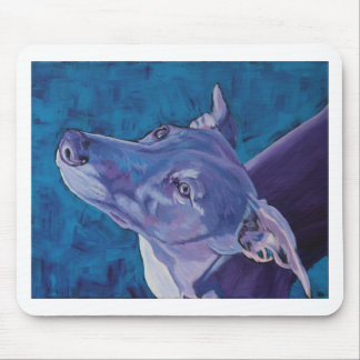Mousepad Whippet azul