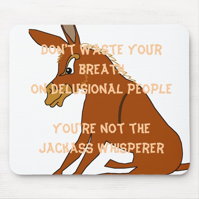 Mousepad Whisperer do Jackass (Frente)