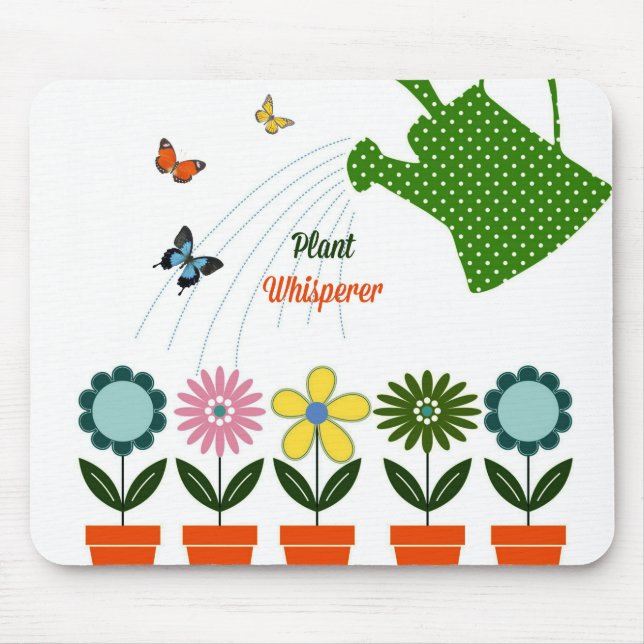 Mousepad Whisperer Planta - Como O Seu Jardim Cresce? (Frente)