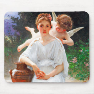 Mousepad Whisperings of Love, Bouguereau