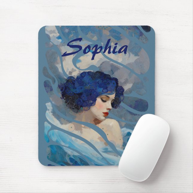 Mousepad Whispers of the Ocean Goddess (Com mouse)