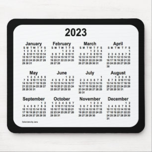 Mousepad White em 2023, por Janz, dois tons