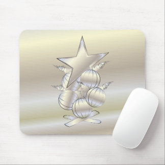 Mousepad White gold rays