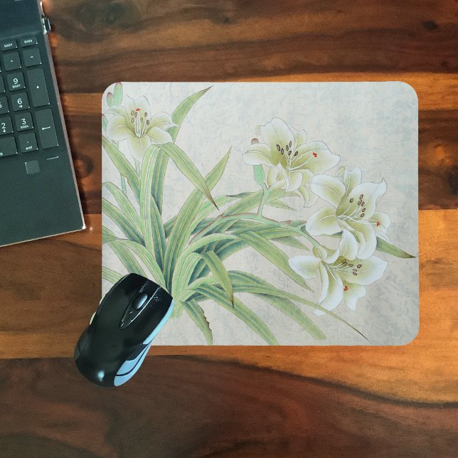 Mousepad White Lily (Criador carregado)
