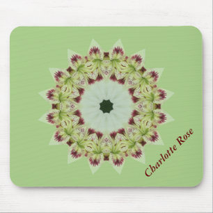 Mousepad White Lily 16 Estrelas Kaleidoscope