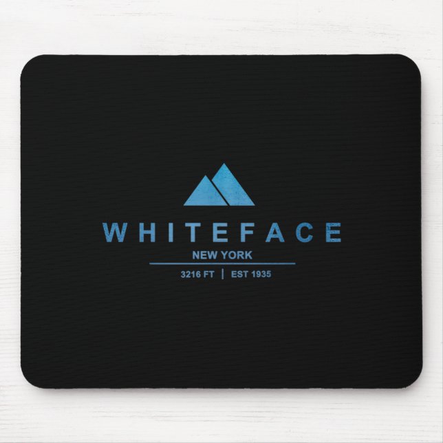 Mousepad Whiteface Ski Resort New York  (Frente)