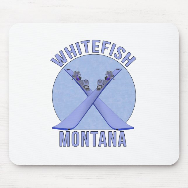 Mousepad Whitefish, Montana (Frente)
