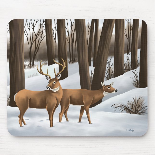 Mousepad Whitetail Deer (Frente)