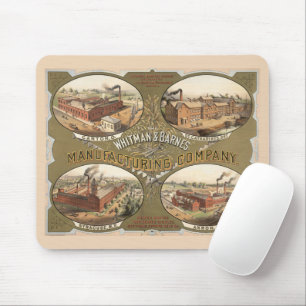 Mousepad Whitman & Barnes Manufacturing Company.