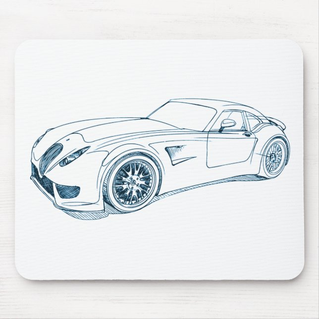 Mousepad Wiesmann GT MF5 2008 (Frente)