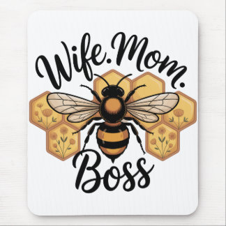 Mousepad Wife. Mom. Boss