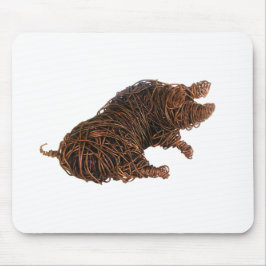 Mousepad Wilbur, um porco discernido.