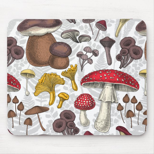 Mousepad Wild mushrooms (Frente)