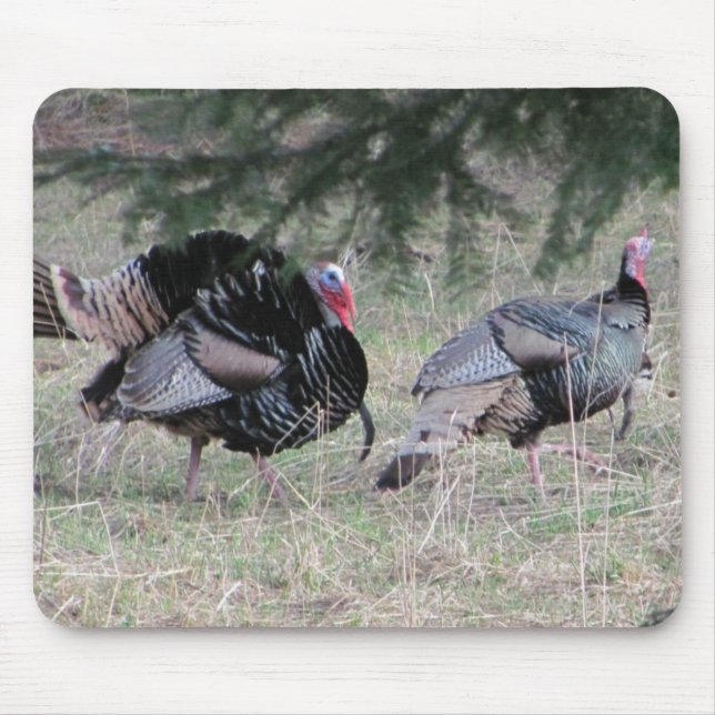 Mousepad Wild Turkey Love (Frente)