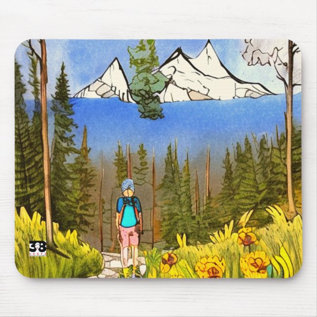 Mousepad Wilderness Hike (Frente)