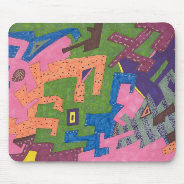 Mousepad "WildLife" Abstrato Art (Frente)