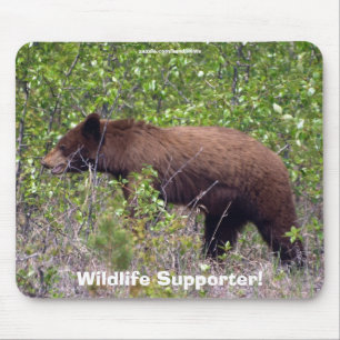 Mousepad Wildlife Bears Design