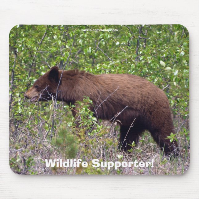 Mousepad Wildlife Bears Design (Frente)