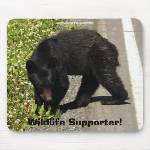 Mousepad Wildlife Bears Design