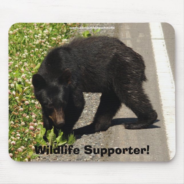 Mousepad Wildlife Bears Design (Frente)