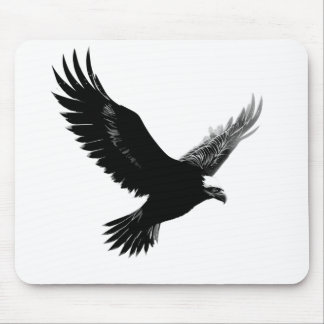 Mousepad 🦅 Wildlife Majestade Soaring Eagle Design mouses