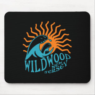 Mousepad Wildwood New Jersey Beach Frente E Trás