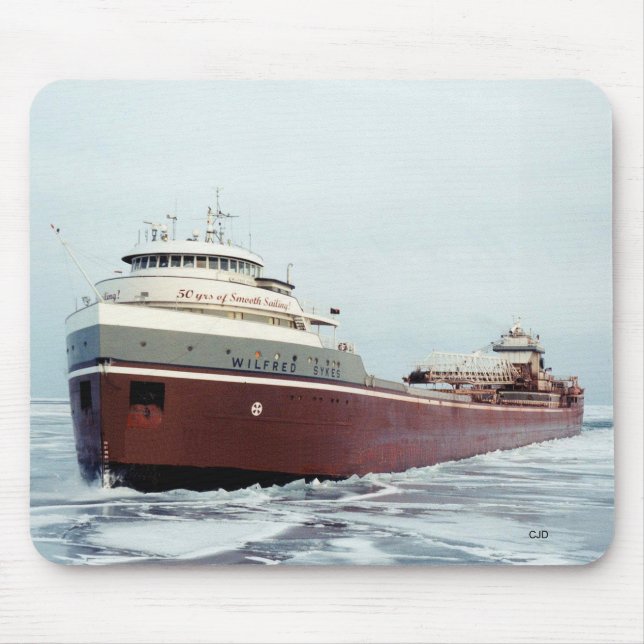 Mousepad Wilfred Sykes 50 anos (Frente)