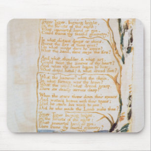 Mousepad William Blake o Tyger, das canções da inocênc
