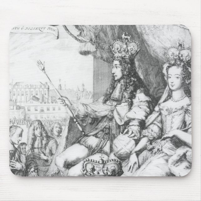 Mousepad William III e Mary II (Frente)