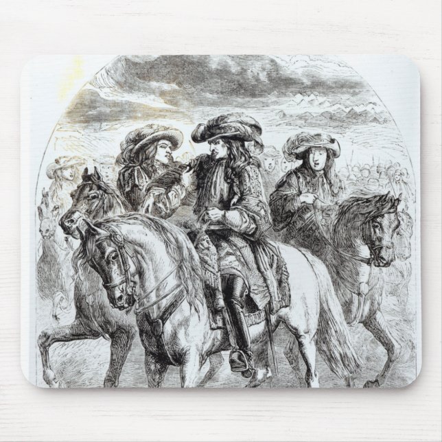 Mousepad William III ferido na batalha do (Frente)