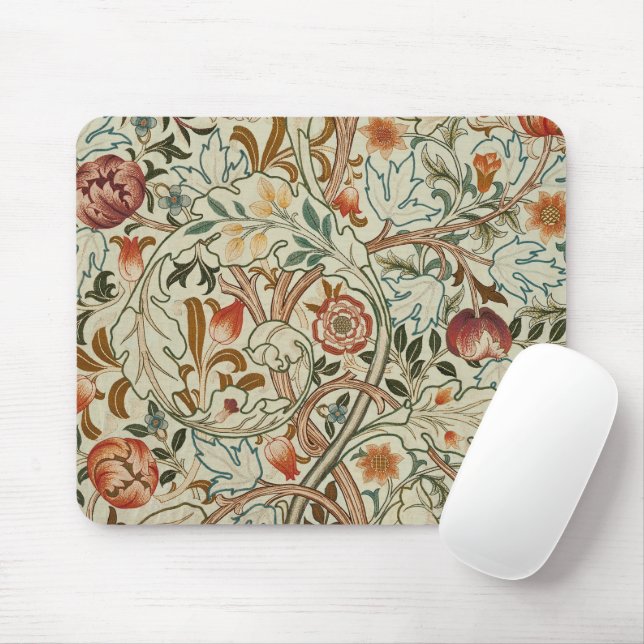 Mousepad William Morris Acanthus Embroidery Floral Padrão (Com mouse)