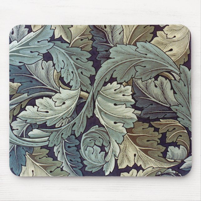 Mousepad William Morris Acanthus Wallpaper Folhas (Frente)