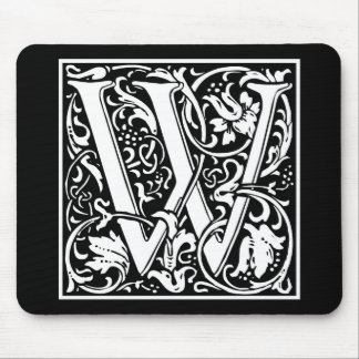 Mousepad William Morris Alphabet "W"