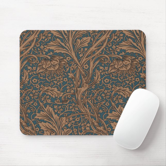 Mousepad William Morris Arcadia Padrão Floral Clássico (Com mouse)